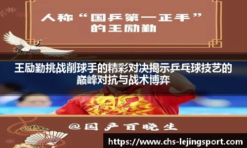 王励勤挑战削球手的精彩对决揭示乒乓球技艺的巅峰对抗与战术博弈